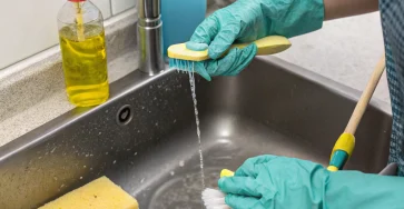 How I Disinfect My Sponges and Brushes