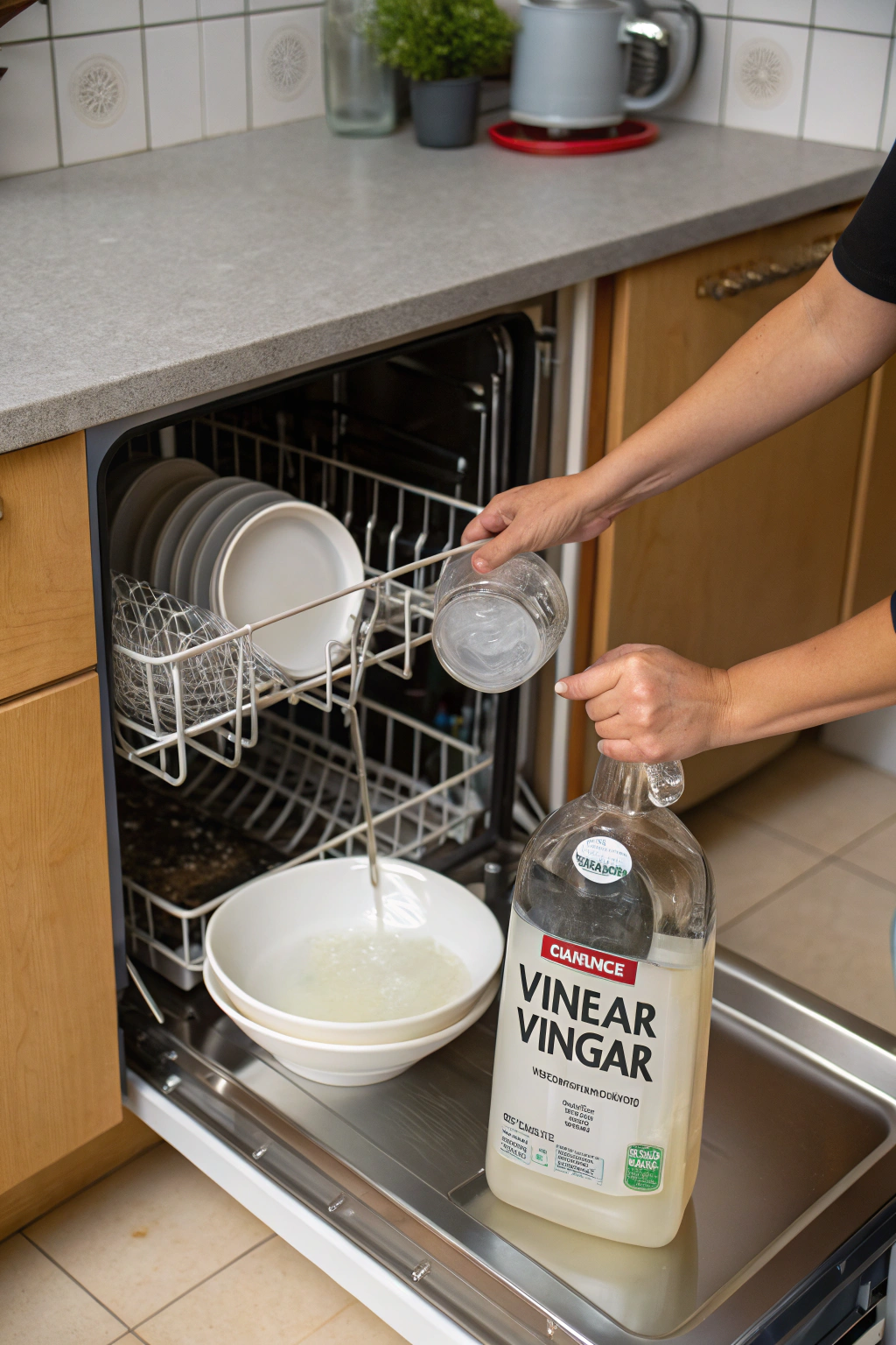 How I Use Vinegar to Clean My Dishwasher