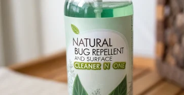 Natural Bug Repellent and Surface Cleaner in One