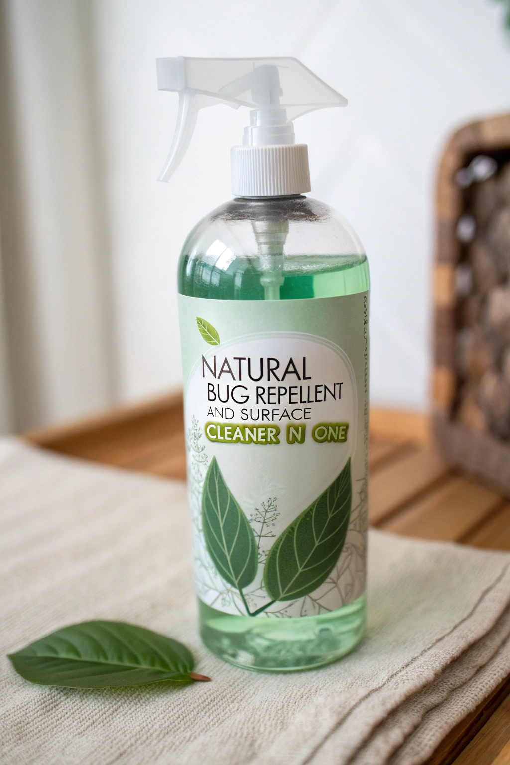 Natural Bug Repellent and Surface Cleaner in One