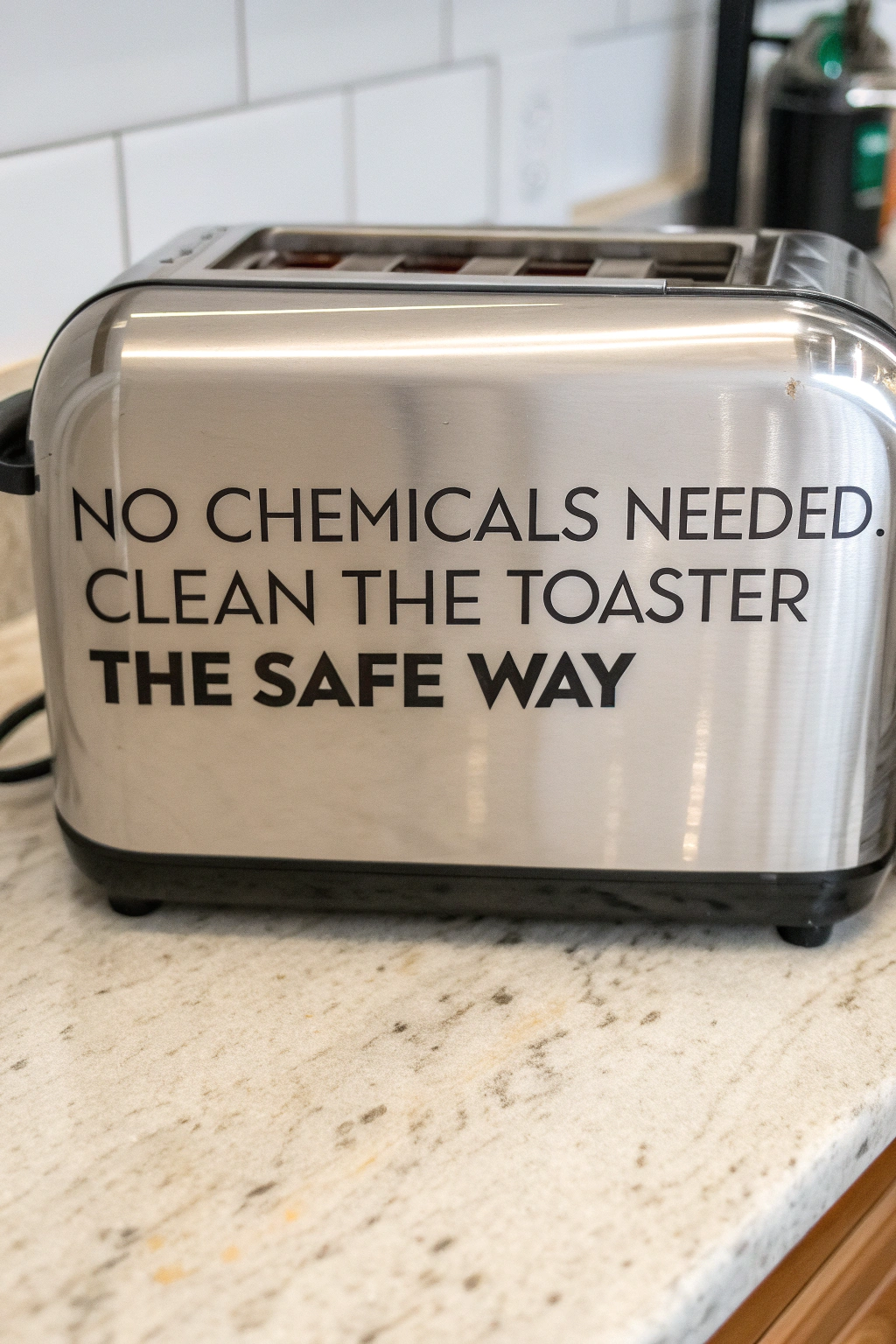No Chemical Needed: Clean the Toaster the Safe Way