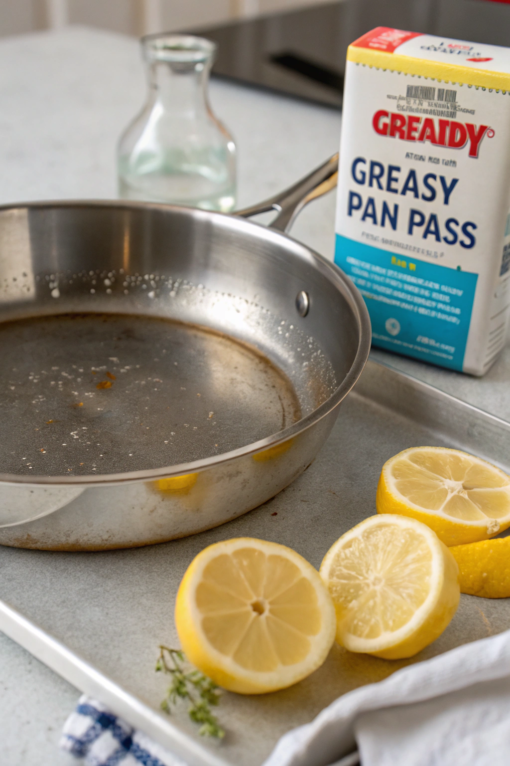 The Best Natural Way to Clean Greasy Pans